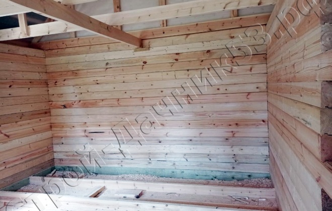 3 Брусовая баня Б-10, 6×6, 63 м², Калужская область, Боровский район, Деревня Кривское (1)